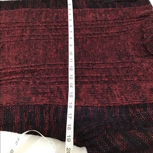 Papillon Red Dress Cowl Turtleneck Sweater Dress Size XL New Without Tag - Picture 5 of 8